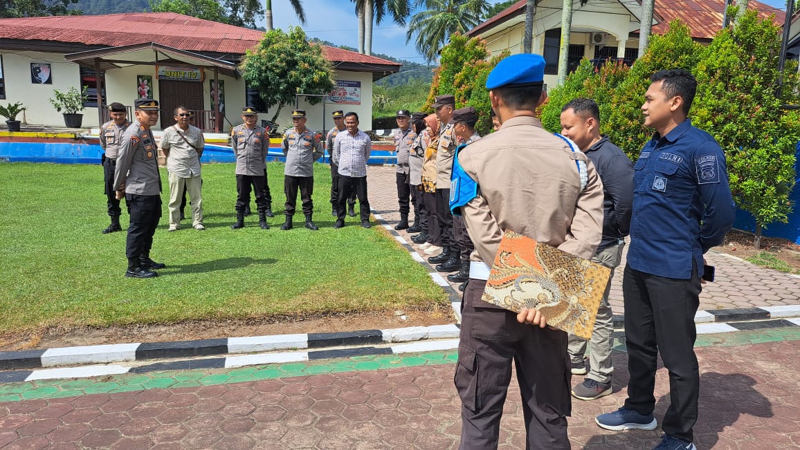 OMP Singgalang 2024, Polres Tanah Datar Laksanakan Apel Kesiapan